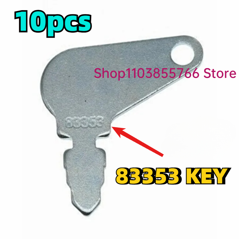 Heavy Equipment Kubota - 10 Uds 83353 llaves para encendido