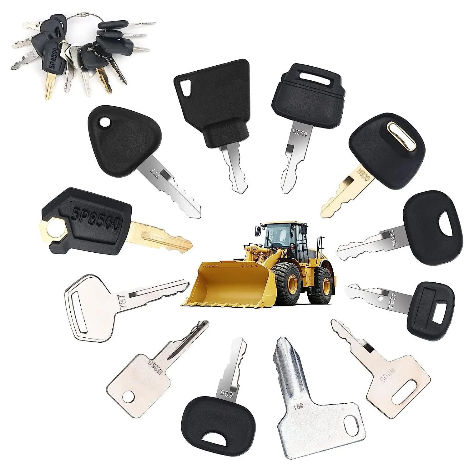 Heavy Equipment Volvo - Llave de Encendido para Equipo Pesado