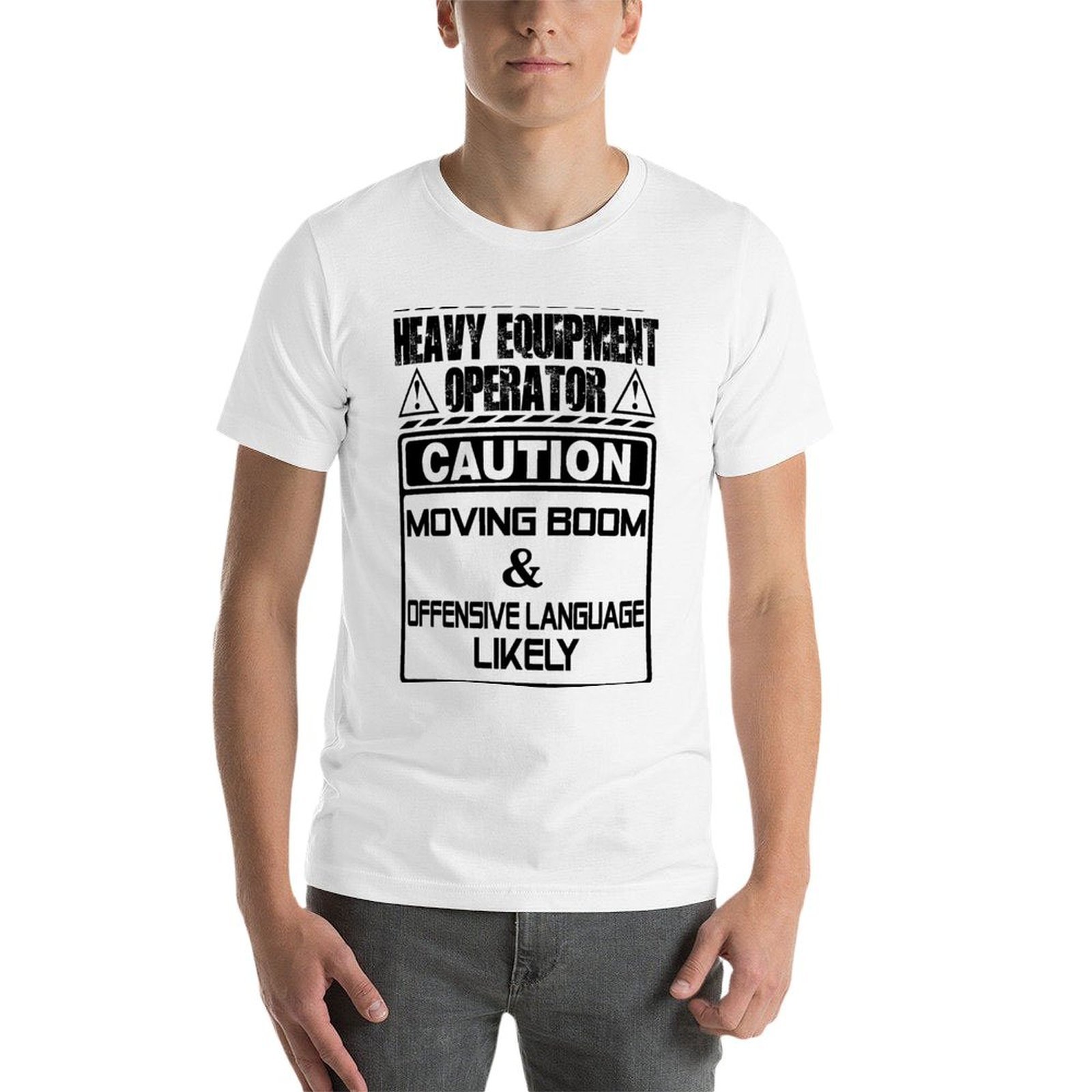 Camiseta con estampado de oper - Heavy Equipment Vector reseña y precio