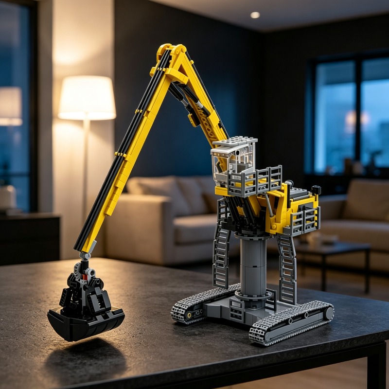 870 Piezas de Equipo Pesado, E - Heavy Equipment Certificate reseña y precio