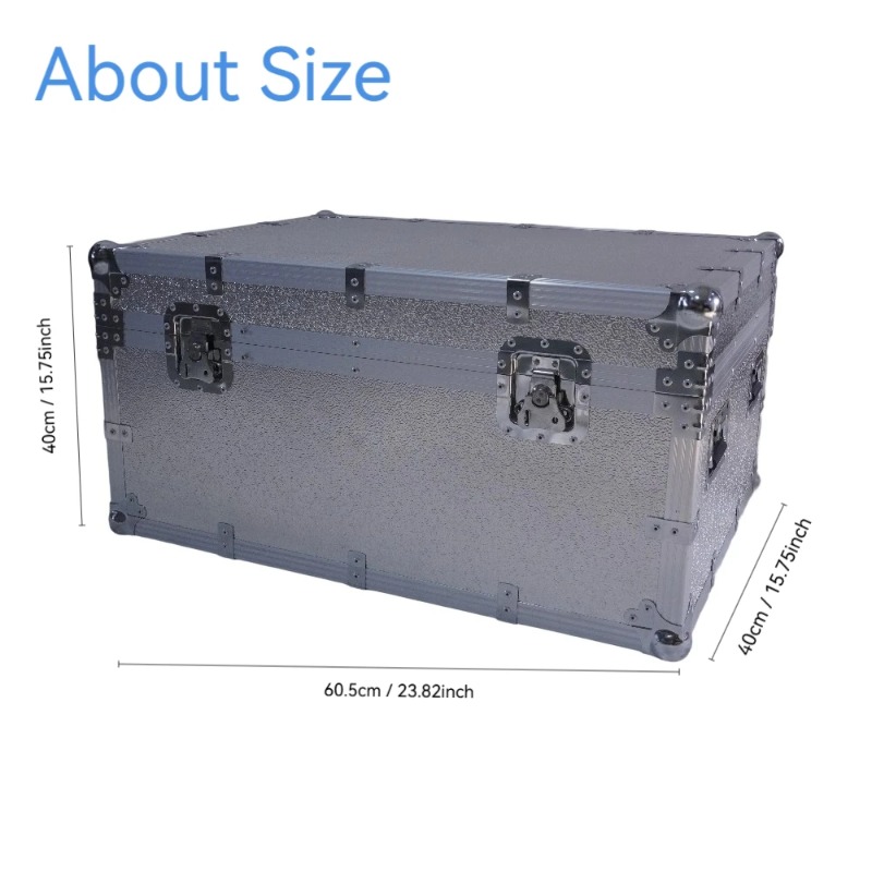 Caja de vuelo de aleación de a - Heavy Equipment Logo reseña y precio