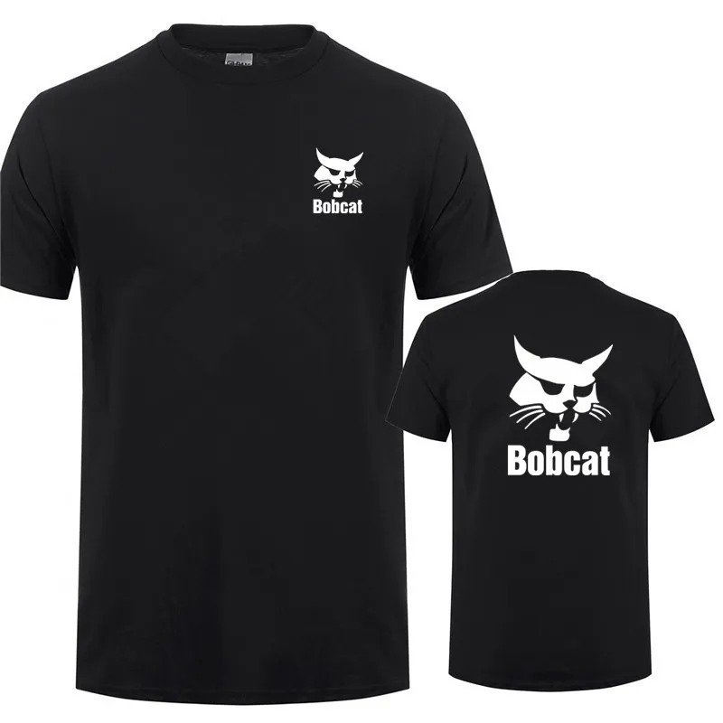 Camiseta Bobcat de verano para - Heavy Equipment Logo reseña y precio