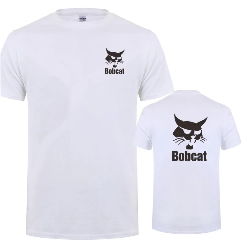 Camiseta Bobcat de verano para - Heavy Equipment Logo reseña y precio