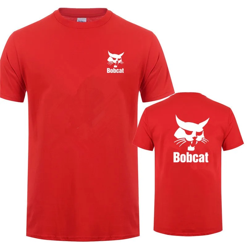 Camiseta Bobcat de verano para - Heavy Equipment Logo reseña y precio