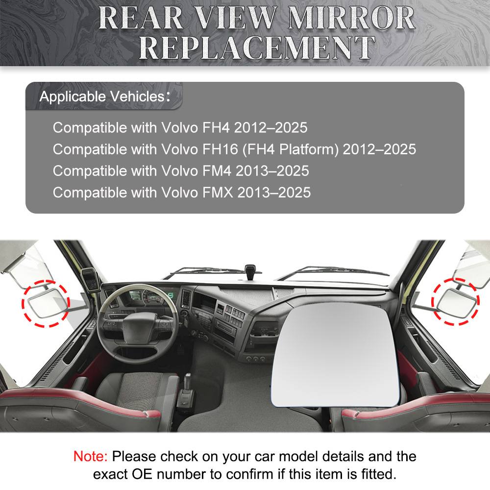Cristal de Espejo Retrovisor p - Heavy Equipment Volvo reseña y precio
