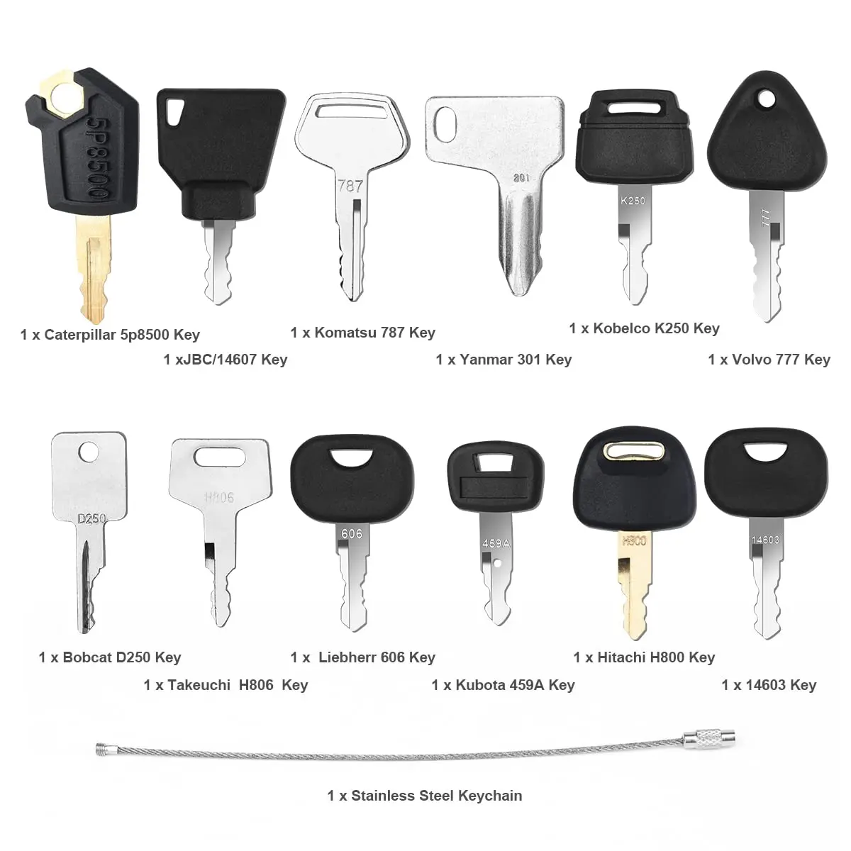 Llave de Encendido para Equipo - Heavy Equipment Volvo reseña y precio