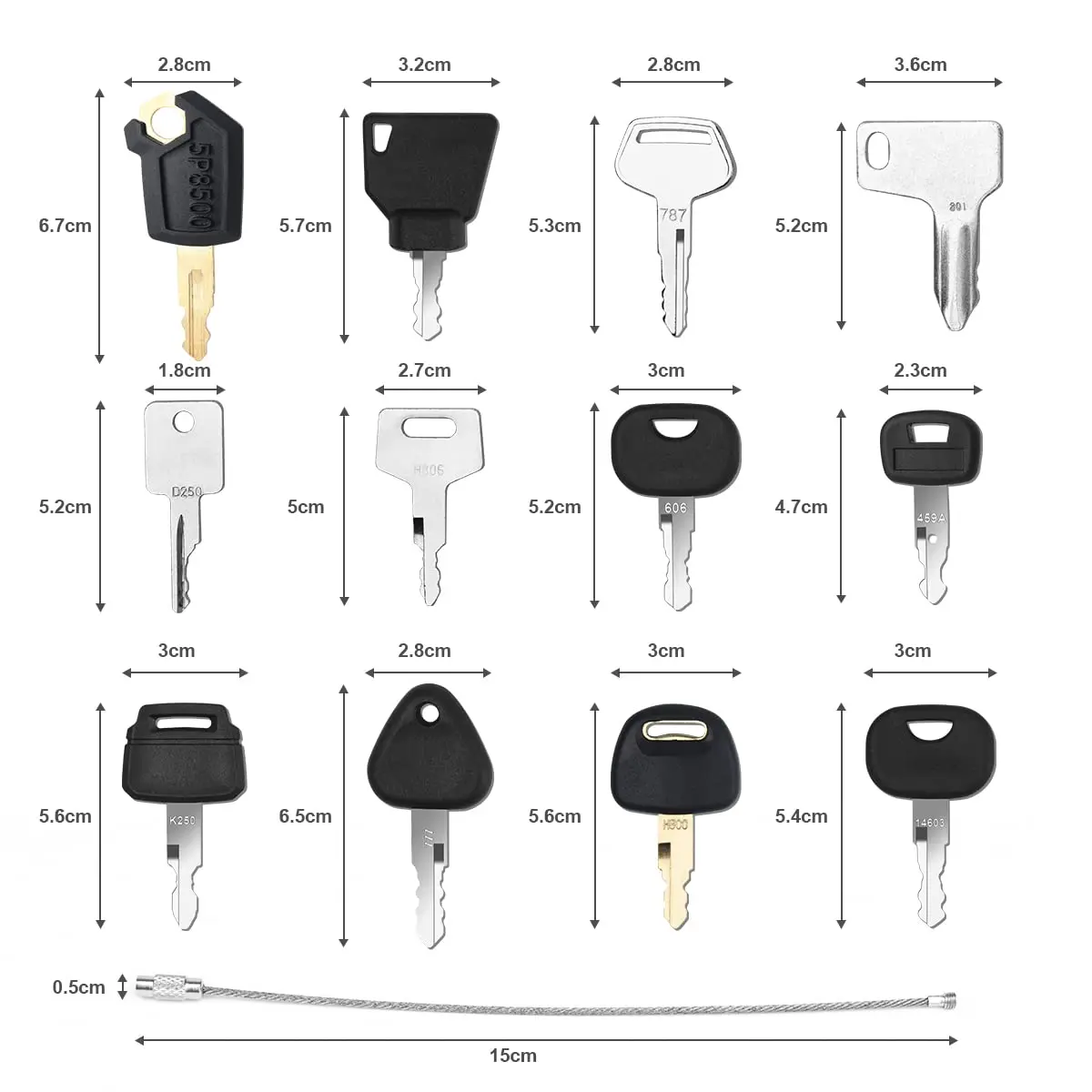Llave de Encendido para Equipo - Heavy Equipment Volvo reseña y precio