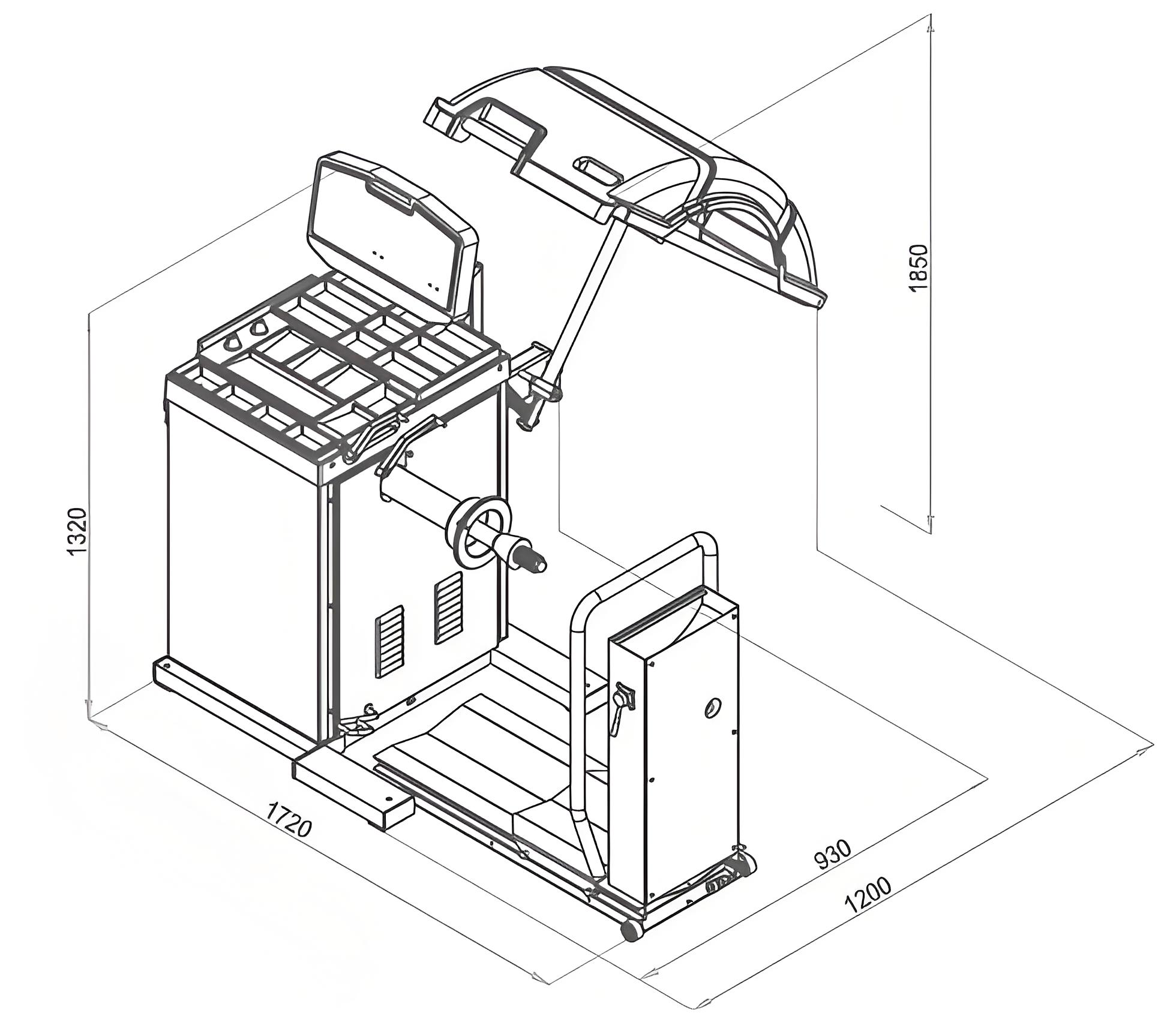 Máquina de Equilibrado de Rued - Vehicle Heavy Equipment reseña y precio